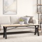 vidaXL Patas de mesa de centro estructura Y hierro fundido 140x30x43cm vidaXL Patas de mesa de centro estructura Y hierro fundido 140x30x43cm