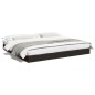 vidaXL Estructura de cama madera de ingeniería negra 200x200 cm vidaXL Estructura de cama madera de ingeniería negra 200x200 cm