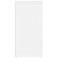 vidaXL Aparadores 2 uds madera de ingeniería blanco 60x39x80 cm vidaXL Aparadores 2 uds madera de ingeniería blanco 60x39x80 cm