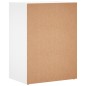 vidaXL Aparadores 2 uds madera de ingeniería blanco 60x39x80 cm vidaXL Aparadores 2 uds madera de ingeniería blanco 60x39x80 cm