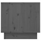 vidaXL Mesita de noche madera maciza de pino gris 35x34x32 cm vidaXL Mesita de noche madera maciza de pino gris 35x34x32 cm