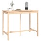 vidaXL Mesa alta de bar de madera maciza de pino 140x80x110 cm vidaXL Mesa alta de bar de madera maciza de pino 140x80x110 cm