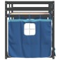vidaXL Litera con cortinas madera maciza de pino azul 90x190 cm vidaXL Litera con cortinas madera maciza de pino azul 90x190 cm