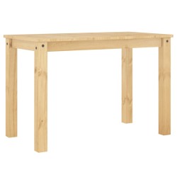 vidaXL Mesa de comedor Panama madera maciza de pino 117x60x75 cm
