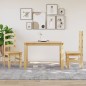 vidaXL Mesa de comedor Panama madera maciza de pino 117x60x75 cm vidaXL Mesa de comedor Panama madera maciza de pino 117x60x75 cm
