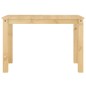 vidaXL Mesa de comedor Panama madera maciza de pino 117x60x75 cm vidaXL Mesa de comedor Panama madera maciza de pino 117x60x75 cm
