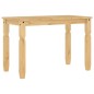 vidaXL Mesa de comedor Corona madera maciza de pino 112x60x75 cm vidaXL Mesa de comedor Corona madera maciza de pino 112x60x75 cm