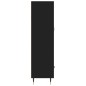vidaXL Aparador alto madera de ingeniería negro 69,5x31x115 cm vidaXL Aparador alto madera de ingeniería negro 69,5x31x115 cm