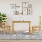vidaXL Sillas de comedor Corona 2 uds madera maciza pino 42x47x107 cm vidaXL Sillas de comedor Corona 2 uds madera maciza pino 42x47x107 cm