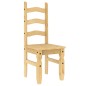 vidaXL Sillas de comedor Corona 2 uds madera maciza pino 42x47x107 cm vidaXL Sillas de comedor Corona 2 uds madera maciza pino 42x47x107 cm