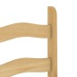 vidaXL Sillas de comedor Corona 2 uds madera maciza pino 42x47x107 cm vidaXL Sillas de comedor Corona 2 uds madera maciza pino 42x47x107 cm
