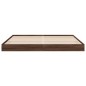 vidaXL Estructura de cama madera de ingeniería marrón roble 180x200 cm vidaXL Estructura de cama madera de ingeniería marrón roble 180x200 cm