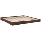 vidaXL Estructura de cama madera de ingeniería marrón roble 180x200 cm vidaXL Estructura de cama madera de ingeniería marrón roble 180x200 cm