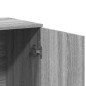 vidaXL Aparadores 3 uds madera contrachapada gris Sonoma