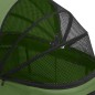 vidaXL Cochecito doble de perros plegable tela oxford verde 83x48x97cm