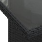 vidaXL Set de sofás de jardín 7 pzas con cojines ratán sintético negro vidaXL Set de sofás de jardín 7 pzas con cojines ratán sintético negro