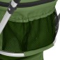 vidaXL Cochecito doble de perros plegable tela oxford verde 83x48x97cm