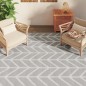 vidaXL Alfombra de exterior PP gris 190x290 cm vidaXL Alfombra de exterior PP gris 190x290 cm