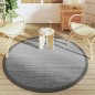 vidaXL Alfombra de exterior PP gris Ø160 cm vidaXL Alfombra de exterior PP gris Ø160 cm