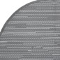 vidaXL Alfombra de exterior PP gris Ø160 cm vidaXL Alfombra de exterior PP gris Ø160 cm
