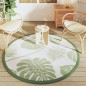 vidaXL Alfombra de exterior PP verde Ø160 cm vidaXL Alfombra de exterior PP verde Ø160 cm