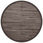 vidaXL Alfombra de exterior PP marrón Ø200 cm vidaXL Alfombra de exterior PP marrón Ø200 cm