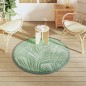 vidaXL Alfombra de exterior PP verde Ø120 cm vidaXL Alfombra de exterior PP verde Ø120 cm