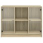 vidaXL Aparador madera de ingeniería roble Sonoma 102x37x75,5 cm vidaXL Aparador madera de ingeniería roble Sonoma 102x37x75,5 cm