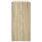 vidaXL Aparador madera de ingeniería roble Sonoma 102x37x75,5 cm vidaXL Aparador madera de ingeniería roble Sonoma 102x37x75,5 cm