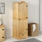 vidaXL Armario Corona madera maciza de pino 55x52x170 cm vidaXL Armario Corona madera maciza de pino 55x52x170 cm