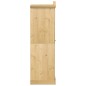 vidaXL Armario Corona madera maciza de pino 55x52x170 cm vidaXL Armario Corona madera maciza de pino 55x52x170 cm
