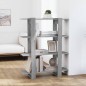 vidaXL Estantería/divisor de espacios gris Sonoma 100x30x123,5 cm vidaXL Estantería/divisor de espacios gris Sonoma 100x30x123,5 cm