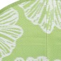 vidaXL Alfombra de exterior PP verde Ø200 cm vidaXL Alfombra de exterior PP verde Ø200 cm