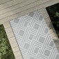 vidaXL Alfombra de exterior PP gris 80x250 cm vidaXL Alfombra de exterior PP gris 80x250 cm