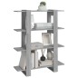 vidaXL Estantería/divisor de espacios gris Sonoma 100x30x123,5 cm vidaXL Estantería/divisor de espacios gris Sonoma 100x30x123,5 cm