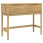 vidaXL Mesa consola FLORO madera maciza de pino marrón 89,5x36,5x73 cm vidaXL Mesa consola FLORO madera maciza de pino marrón 89,5x36,5x73 cm