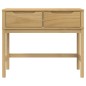 vidaXL Mesa consola FLORO madera maciza de pino marrón 89,5x36,5x73 cm vidaXL Mesa consola FLORO madera maciza de pino marrón 89,5x36,5x73 cm