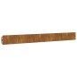 vidaXL Bordes de césped acero corten flexible 50 piezas 10x103 cm vidaXL Bordes de césped acero corten flexible 50 piezas 10x103 cm