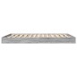vidaXL Estructura de cama madera de ingeniería gris Sonoma 150x200 cm vidaXL Estructura de cama madera de ingeniería gris Sonoma 150x200 cm