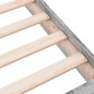 vidaXL Estructura de cama madera de ingeniería gris Sonoma 150x200 cm vidaXL Estructura de cama madera de ingeniería gris Sonoma 150x200 cm