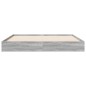 vidaXL Estructura de cama madera de ingeniería gris Sonoma 120x200 cm vidaXL Estructura de cama madera de ingeniería gris Sonoma 120x200 cm