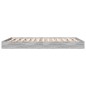 vidaXL Estructura de cama madera de ingeniería gris Sonoma 120x200 cm vidaXL Estructura de cama madera de ingeniería gris Sonoma 120x200 cm