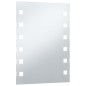 vidaXL Espejo de pared de baño con LED 60x80 cm vidaXL Espejo de pared de baño con LED 60x80 cm