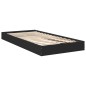 vidaXL Estructura de cama madera de ingeniería negra 75x190 cm vidaXL Estructura de cama madera de ingeniería negra 75x190 cm