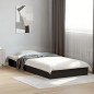 vidaXL Estructura de cama madera de ingeniería negra 75x190 cm vidaXL Estructura de cama madera de ingeniería negra 75x190 cm