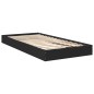 vidaXL Estructura de cama madera de ingeniería negra 75x190 cm vidaXL Estructura de cama madera de ingeniería negra 75x190 cm