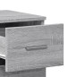 vidaXL Aparadores 2 uds madera de ingeniería gris Sonoma 59x39x80 cm vidaXL Aparadores 2 uds madera de ingeniería gris Sonoma 59x39x80 cm