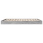 vidaXL Estructura de cama madera de ingeniería gris Sonoma 160x200 cm vidaXL Estructura de cama madera de ingeniería gris Sonoma 160x200 cm