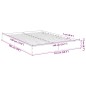 vidaXL Estructura de cama madera de ingeniería gris hormigón 140x190cm vidaXL Estructura de cama madera de ingeniería gris hormigón 140x190cm