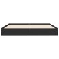 vidaXL Estructura de cama madera de ingeniería negra 120x190 cm vidaXL Estructura de cama madera de ingeniería negra 120x190 cm